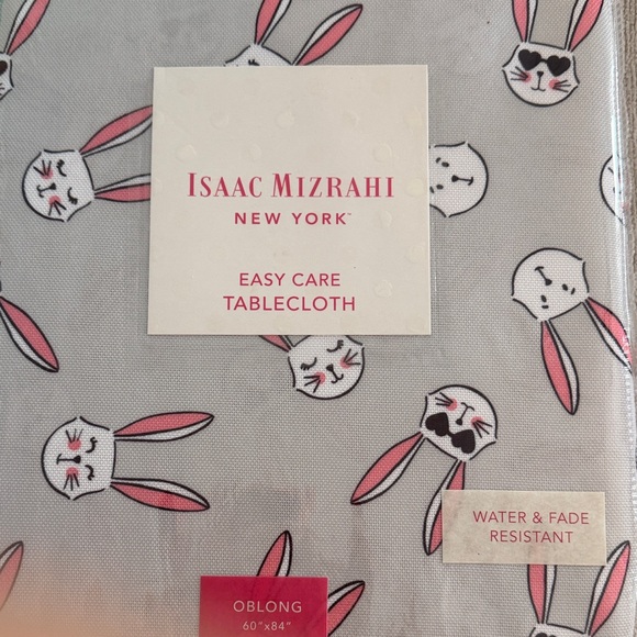 Easter Bunny Tablecloth, Easter Paper Plates and Fun Easter Items New - Picture 6 of 11